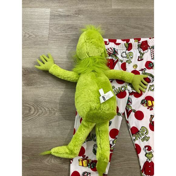 The Grinch Dr. Seuss Kids Pajama Pants Size S Plush Toy Bundle Boys Girls - Picture 8 of 10
